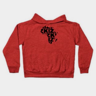 Kizomba in Africa map Kids Hoodie